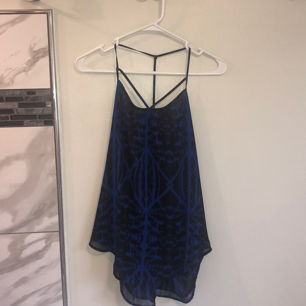 Racer back fashion tank